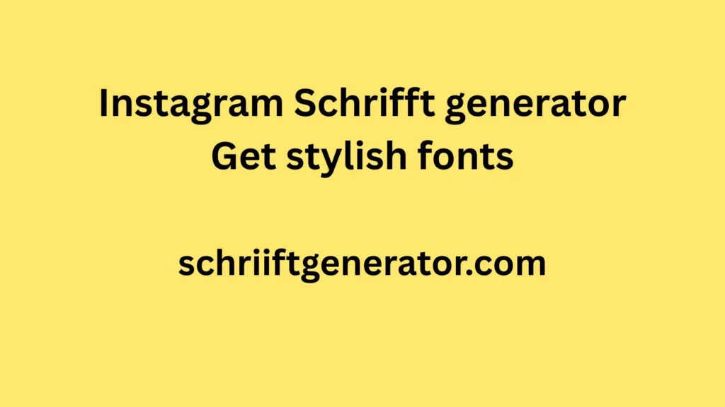 2026 schriftarten zum kopieren Instagram-Schriftgenerator 2026