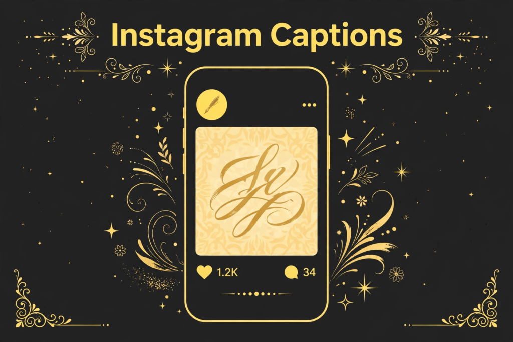 Schriftarten für Instagram Captions – Kreative Bildunterschriften zum Kopieren